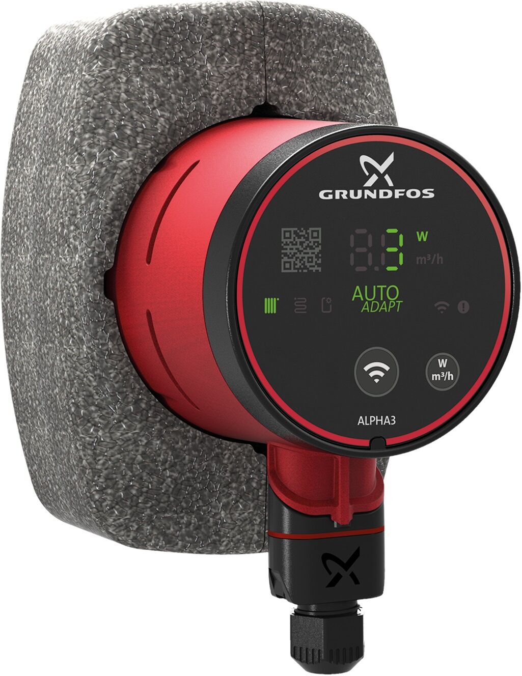 Pompe de circulation Grundfos Alpha3 haute efficacité 99371910 15-80, 130 mm, 230 V/50 Hz