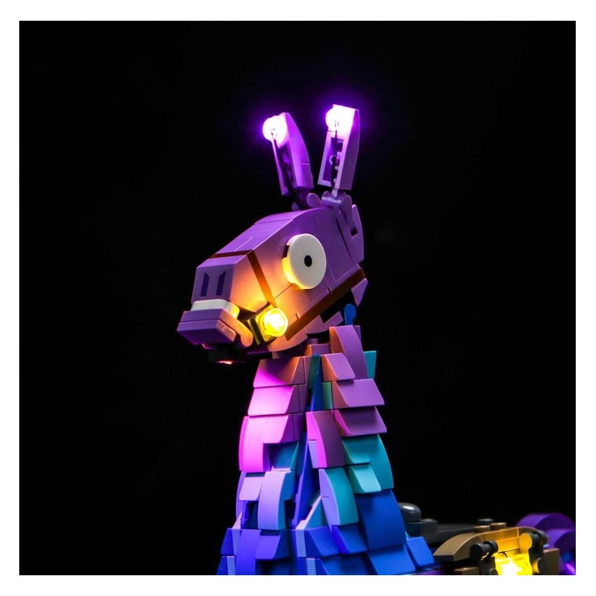 BrickBling LED Licht Set für LEGO Fortnite: Vorratslama (77071) (P76801)