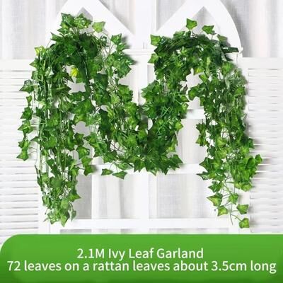Inspire Essentials EverGreen Ivy Hanging Vine Artificial Garland For Home Garden Decor 3