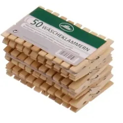 Keim 300520 Holzwäscheklammern 50 Stk.