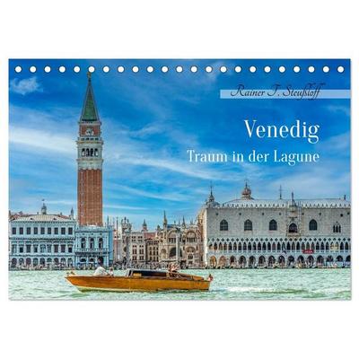 Venedig - Traum in der Lagune (Tischkalender 2027 DIN A5 quer), CALVENDO Monatskalender