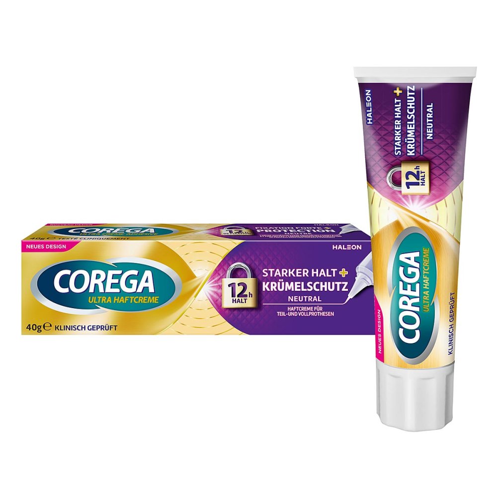 Haleon Germany GmbH Corega Ultra Haftcreme Starker Halt+Krümelschutz 19283992