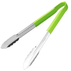Grüne Edelstahl-Servicezange – L 405 mm – Equipmentpro