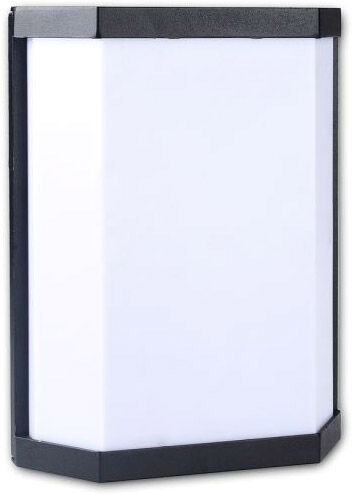 Isoled Wandleuchte 2xe27 T45, Ip54, Anthrazit, Exkl. Leuchtmittel