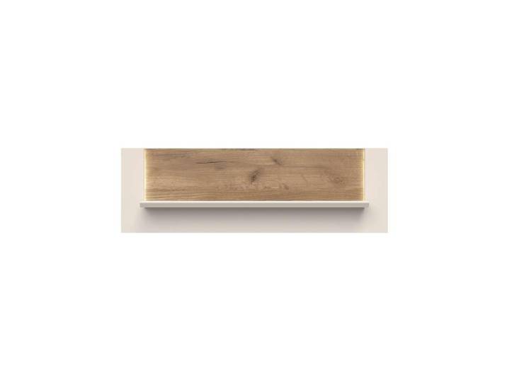 Wandregal GOODPRODUCT Sky45 , beige (cashmere farbe), B:116cm H:37cm T:22cm, Holzwerkstoff, MDF, Regale, Wandregal, Mit Beleuchtung, lackiert mit wasserbasiertem UV-Lack