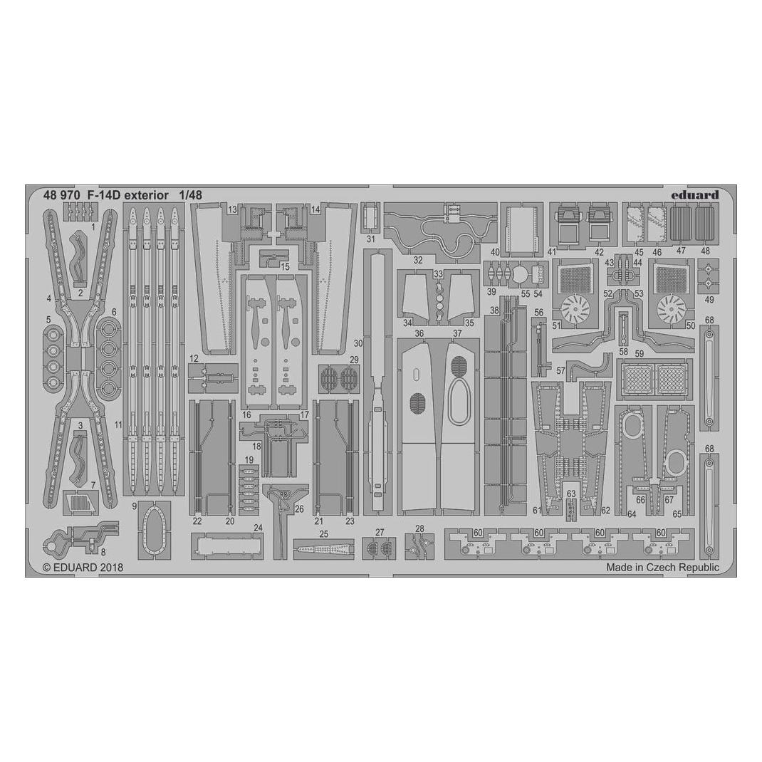 Eduard F-14D exterior for Tamiya (48970)