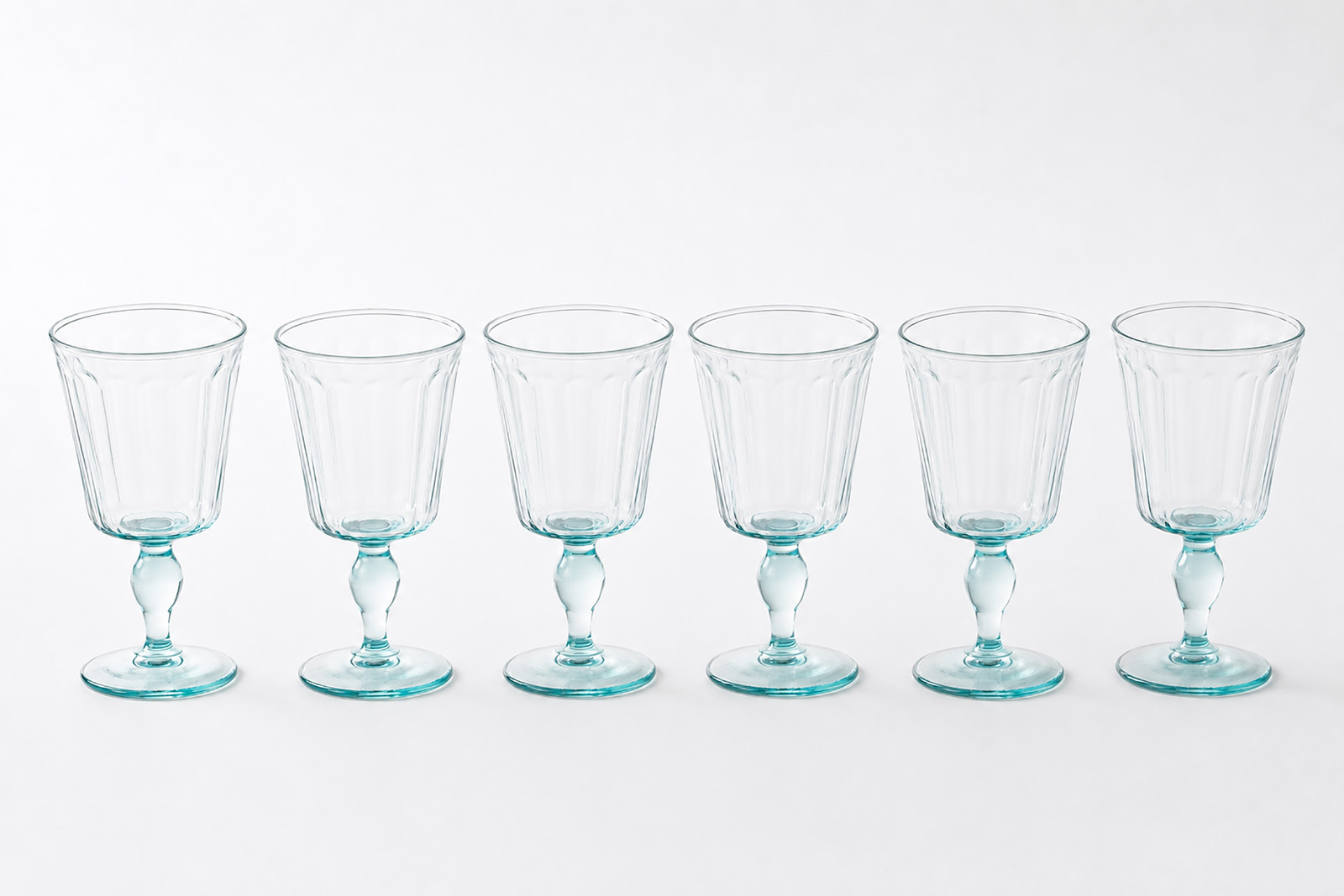 home24 Wijnglas Gomo set van 6 groen