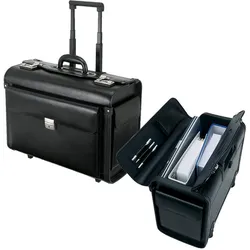 Alassio Pilotenkoffer SILVANA schwarz bis 43,2 cm (17 Zoll)