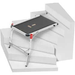 Hailo, Leiter + Gerüst, TP1, Treppenpodest, Die innovative und sichere Lösung zum Renovieren und Dekorieren im Treppenhaus (Arbeitsplattform, Stehleiter, 79 cm)