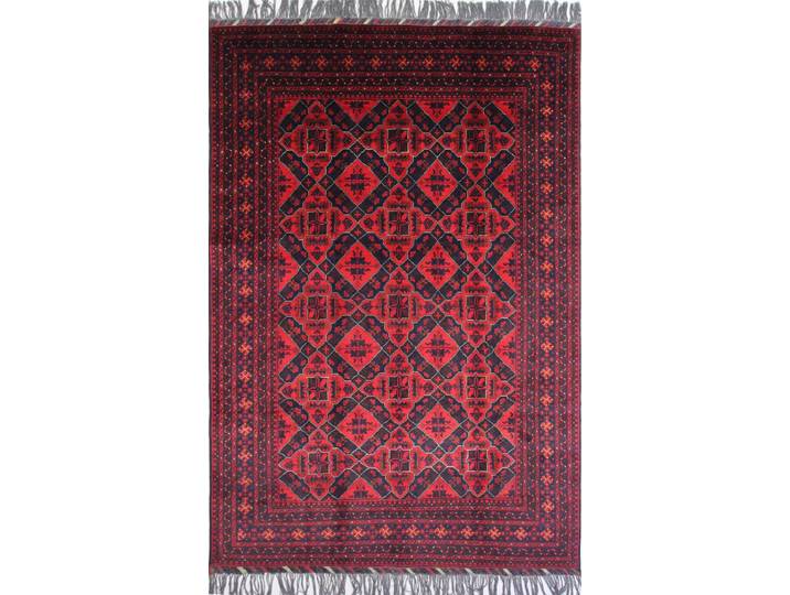 Afghan Kunduz Teppich 200x299 Handgeknüpft Orientteppich Wolle