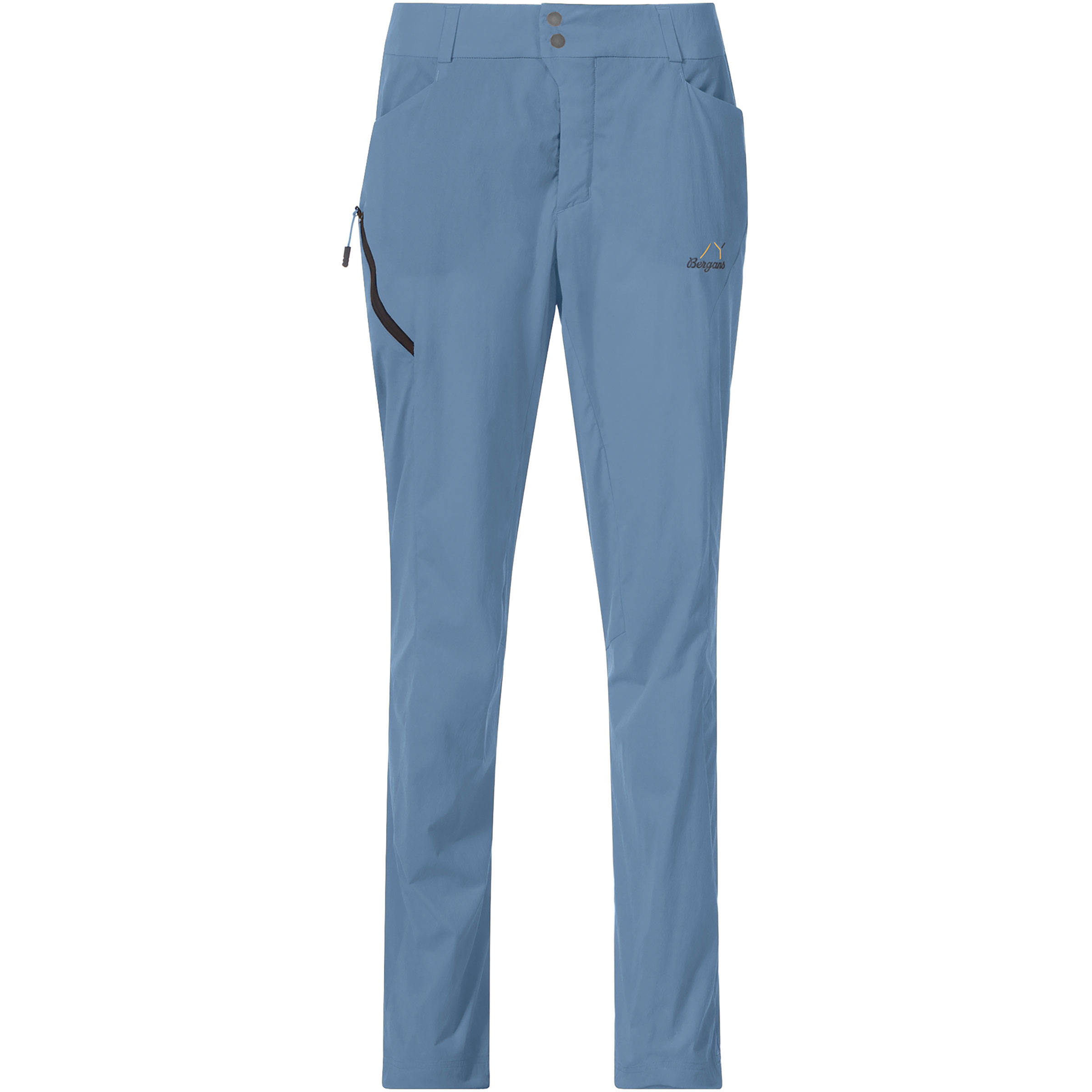 Bergans Y LightLine Vapor Hose Damen Softshellhose blau Größe S Trekking Elastisch