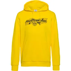 PUMA Borussia Dortmund Culture Hoodie Herren | Gr. XL | gelb - gelb
