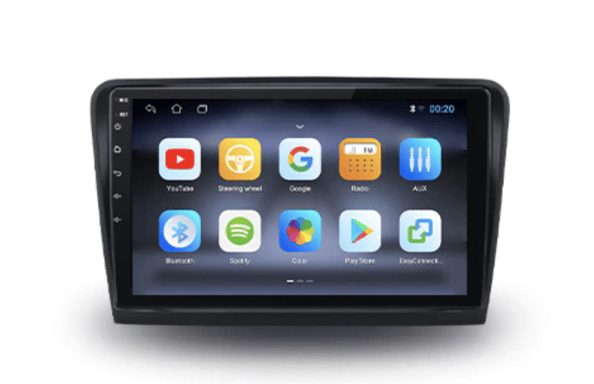 AWESAFE 10-Zoll 2DIN Autoradio für Skoda Superb 2 (2008-2015) mit WLAN, GPS-Navigation, Kamera, Android-Radio für Skoda Superb II MK2 (2005-2015) mit GPS-Navigation, WLAN, Bluetooth-Freisprechanlage, USB. Leistung: 4 GB RAM + 64 GB ROM +