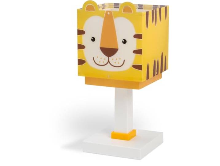 Dalber Kinder Tischlampe Nachttischlampe Nachtlicht Little Tiger Tiger, 64561N, G4-4W LED - Glühbirne enthalten, Gelb