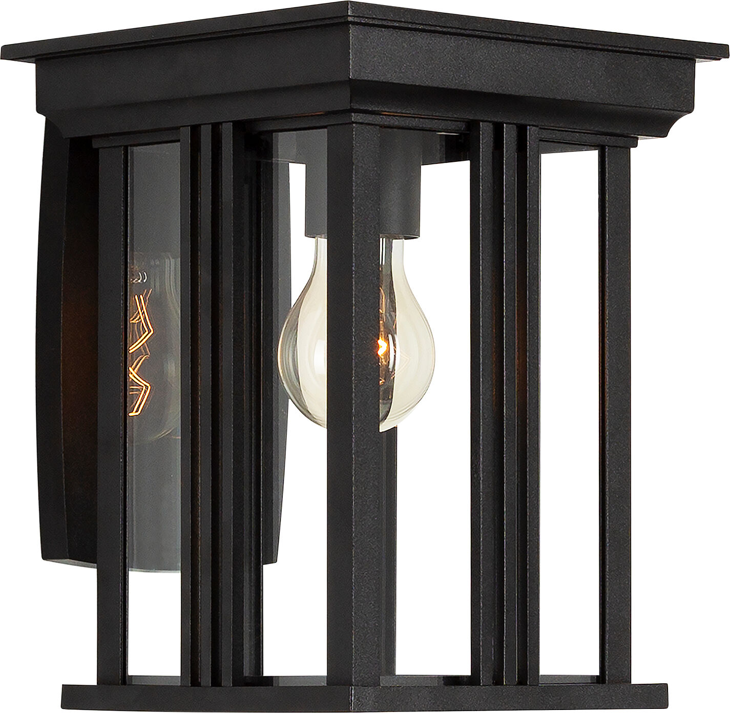 KS Verlichting Essex Muurlamp Zwart