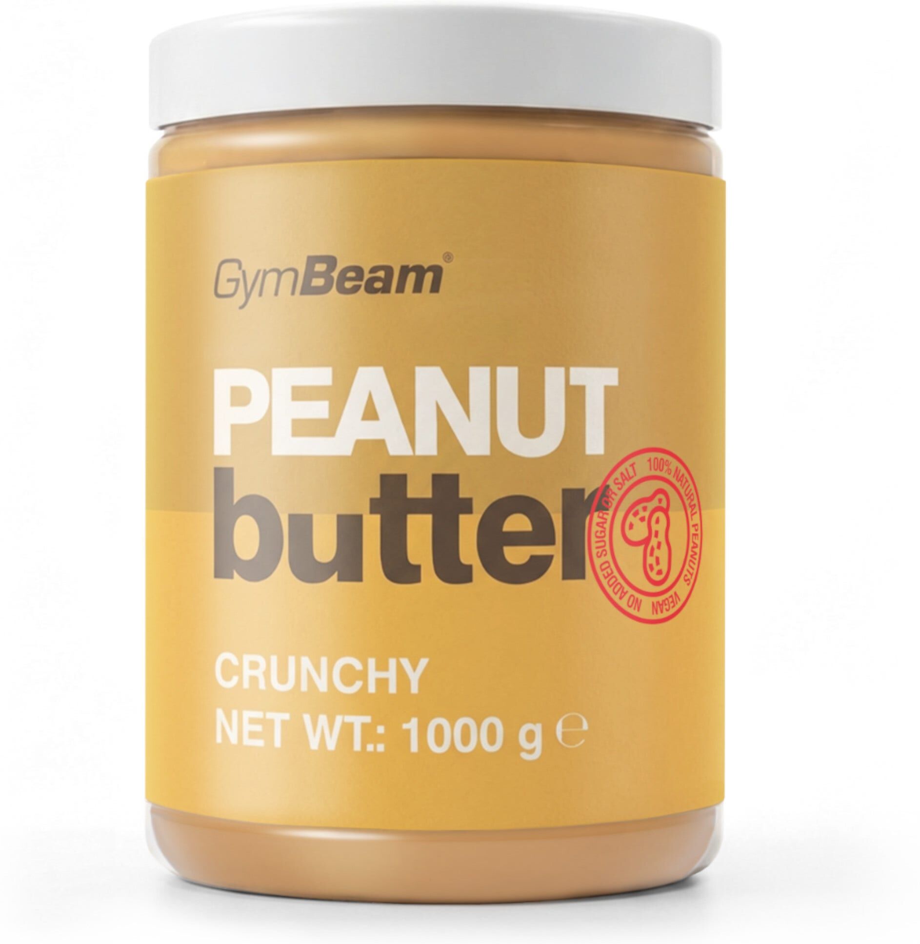 GYMBEAM Burro Di Arachidi 100% Croccante 1000 G 