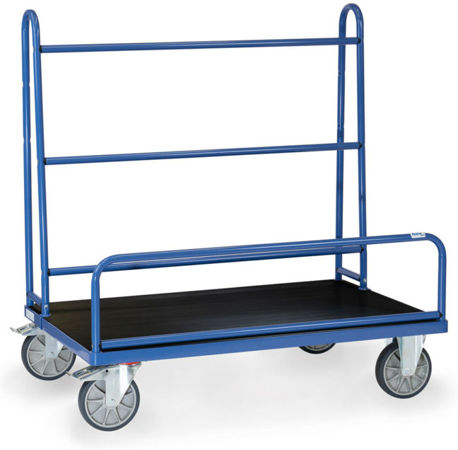 fetra Chariot à plateaux 4433 - plateau avec caoutchouc strié (4433)