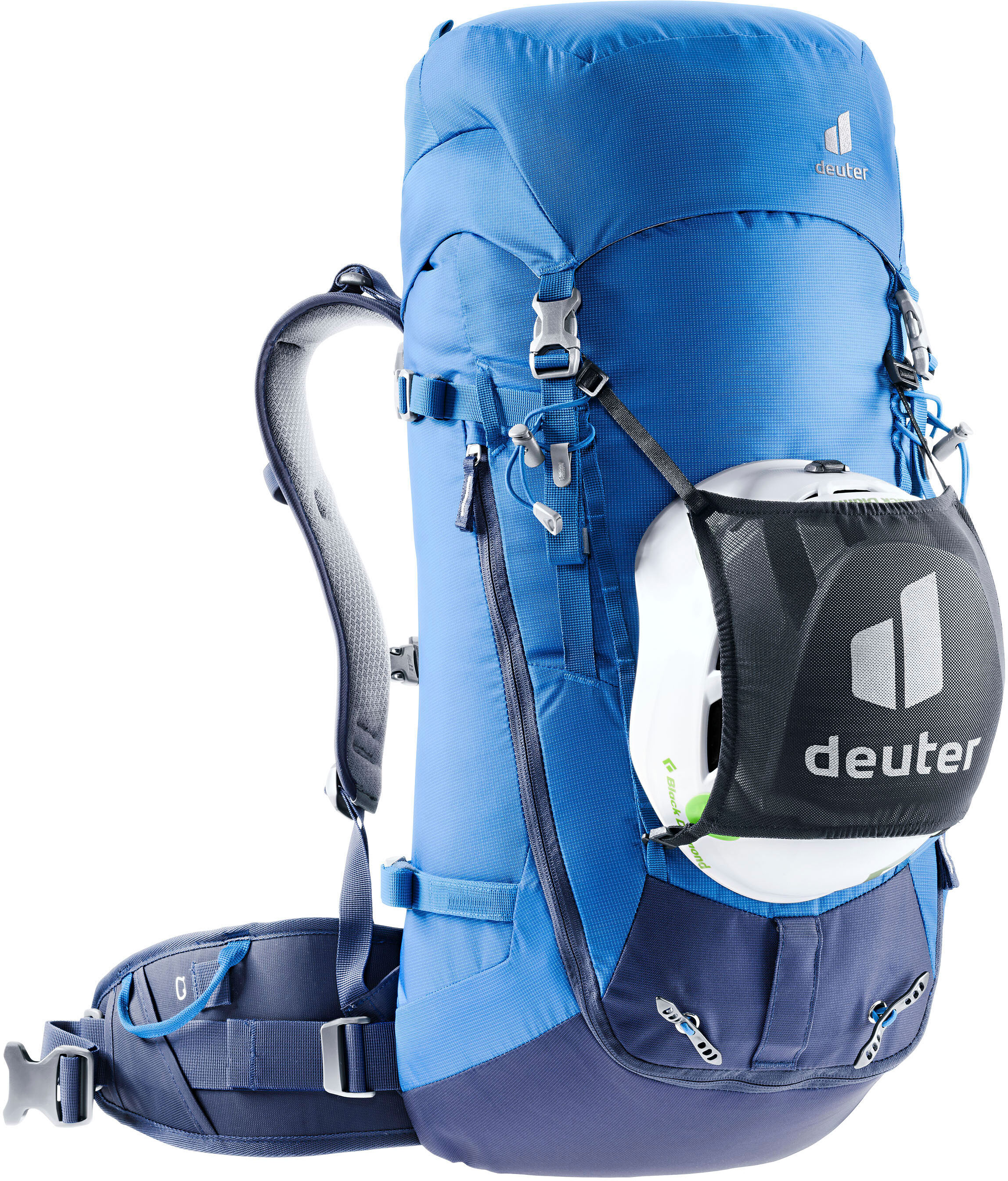 Aufbewahrungstasche DEUTER "Helm-Halterung", Gr. B/H/T: 25cm x 25cm x 0cm, schwarz, Kunstfaser, unifarben, Taschen Aufbewahrungstasche, für Kletter-, Ski- und Radhelme, mit Netzfach schwarz B/H/T: 25cm x 25cm x 0cm