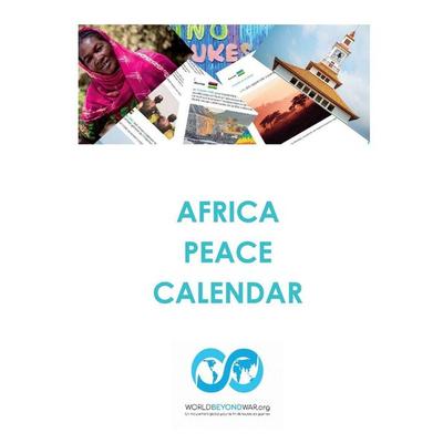 Africa Peace Calendar, Taschenbuch von Marion Transetti, World Beyond War