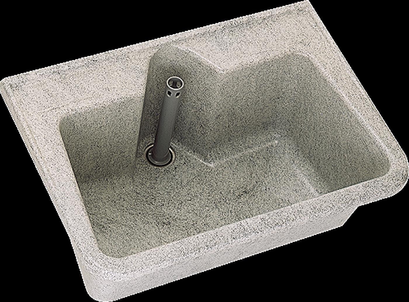 KWC AR Mehrzweckbecken, SIRIUS, GFK, 700x320x495 mm, decorgrau