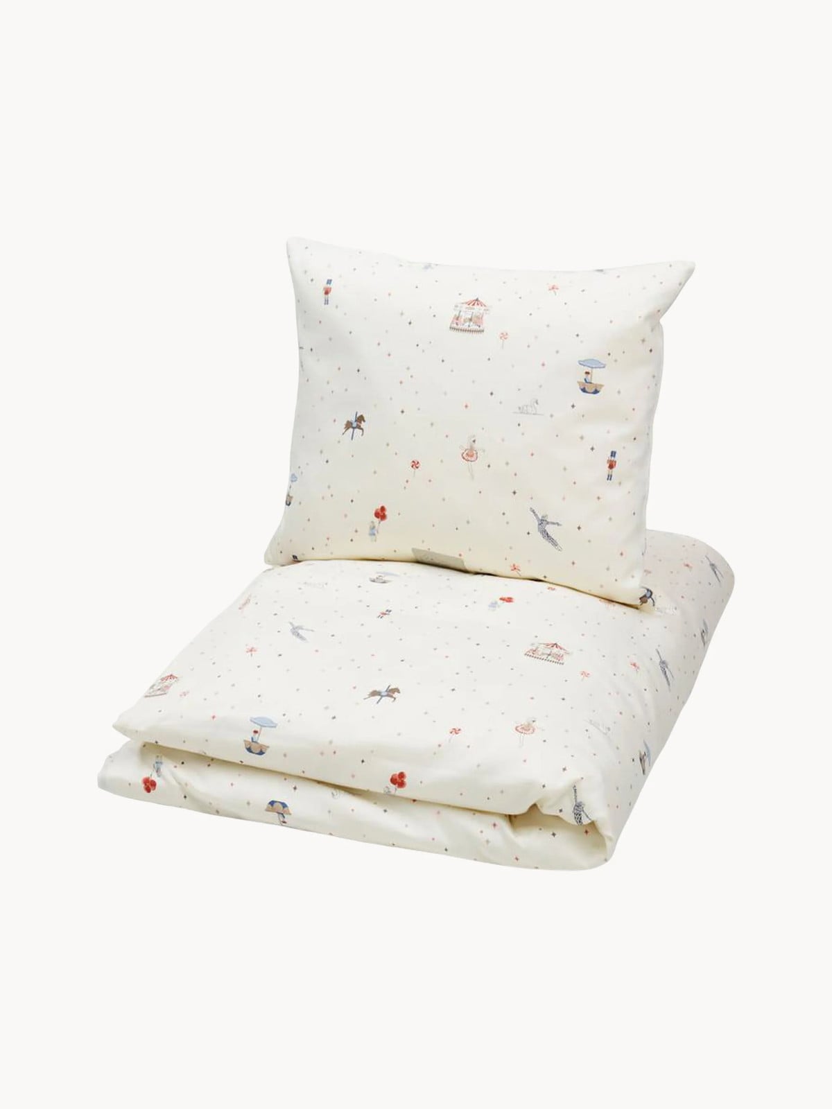 Cam Cam Copenhagen Babybedtextiel Carousel van katoensatijn
