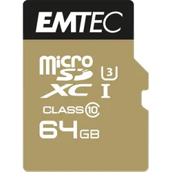 Emtec ECMSDM64GXC10SP Speicherkarte 64 GB MicroSDXC Klasse 10