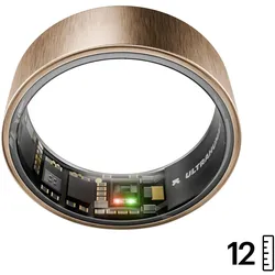 Ultrahuman Ring AIR (Grösse 12) (12, Brushed Rose Gold, Rose Gold), Smart Ring, Gold