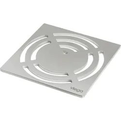 Viega Advantix Rost 492342 Visign RS3, 143 x 143 mm, Edelstahl massiv