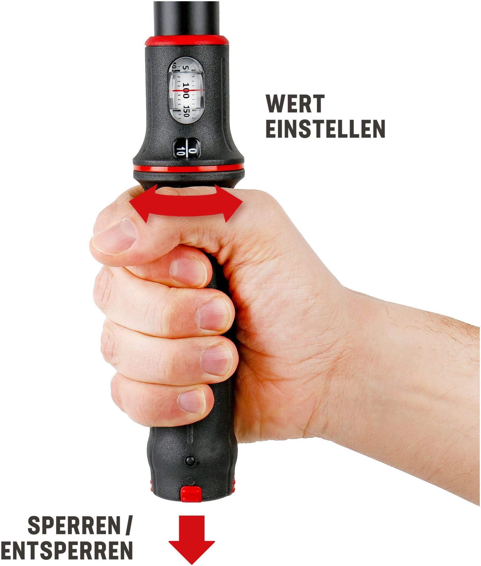 STIER Aktions-Drehmomentschlüssel Premium+, 1/2 Zoll Aufnahme (904399)