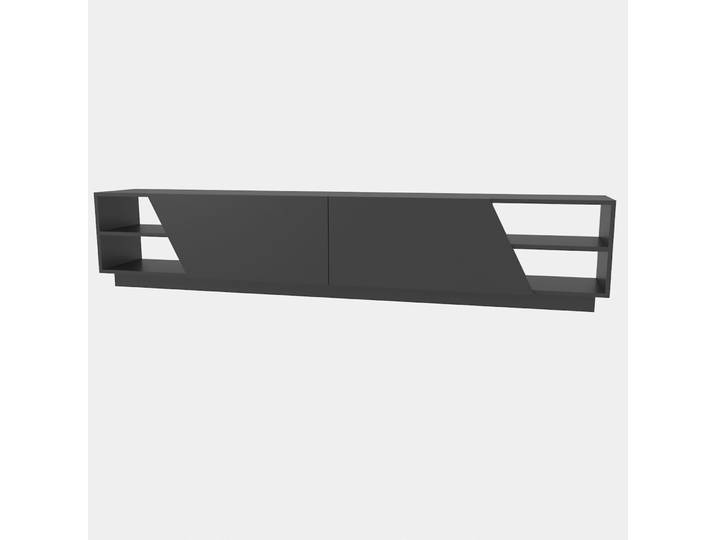 TV-Möbel Georis Anthrazit Holzwerkstoff B 240 cm