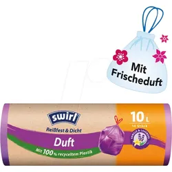 SWIRL 7239 - Swirl Müllbeutel, Duft, 14 Stk, 10 Liter