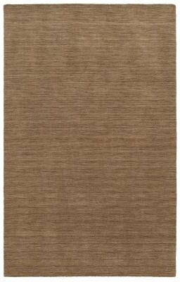 Style Haven Heathered Solid Hand-crafted Plush Wool Area Rug