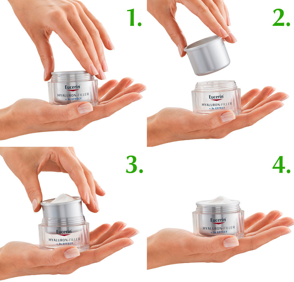 Eucerin Hyaluron Filler día piel seca SPF15 recarga 50 ml