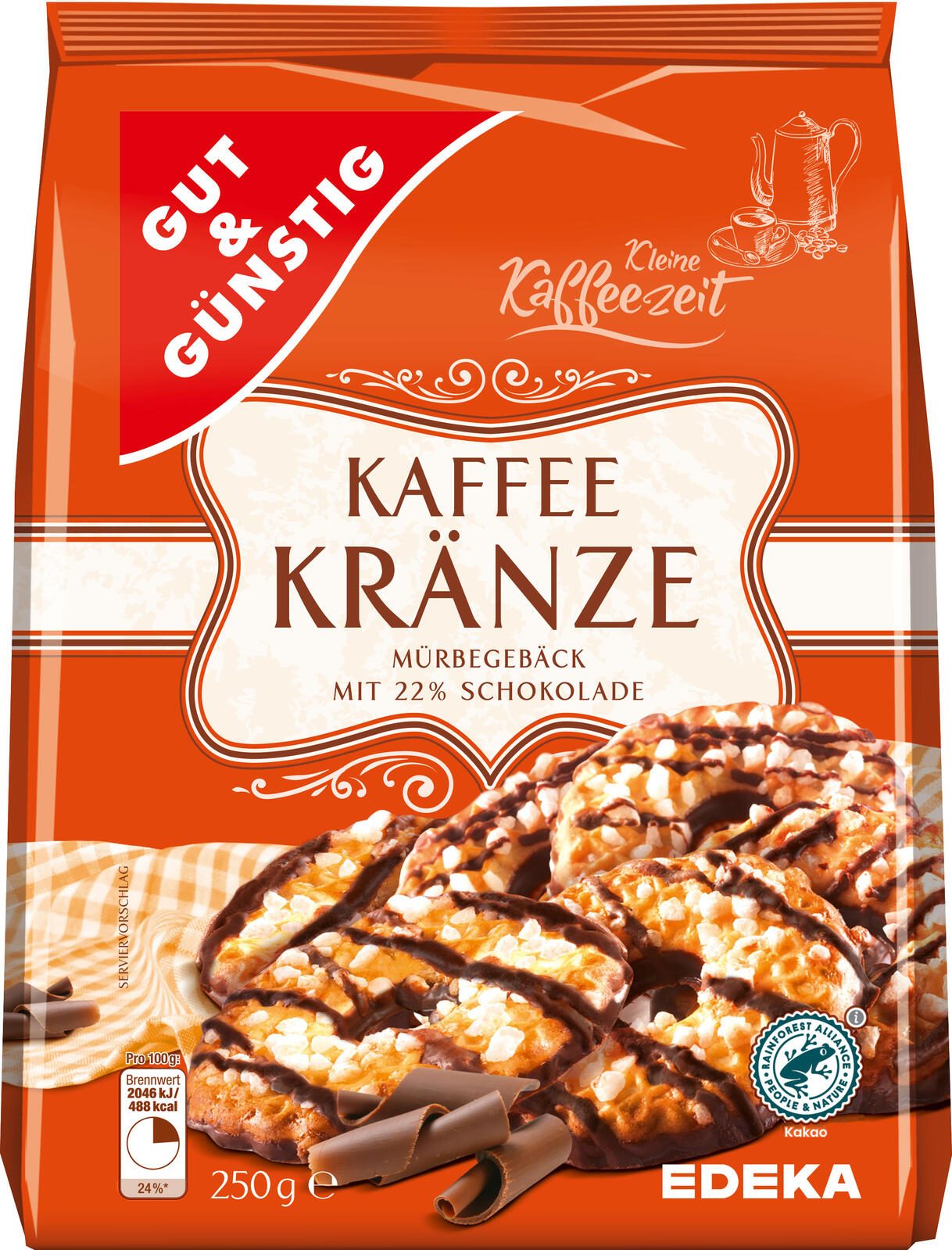 GUT&GÜNSTIG Kaffeekränze 250,0 g 3177606000