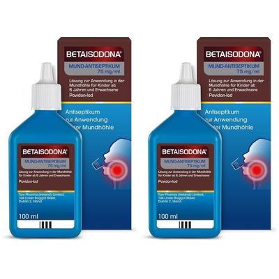 Betaisodona Mund-Antiseptikum 2x 2x100 ml Lösung
