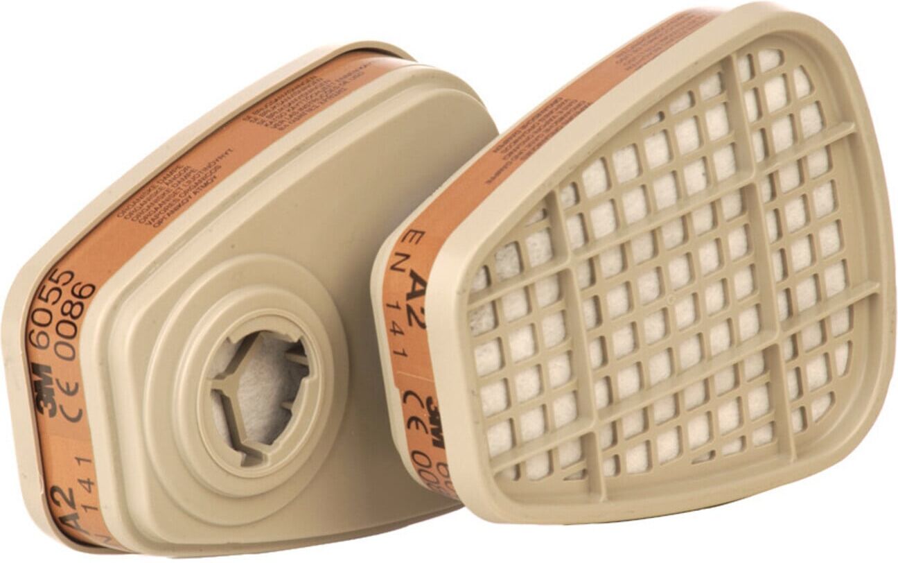3M Gasfilter A2 6055 EN143 f.Art.Nr.4000370680/-690 (7000034749)