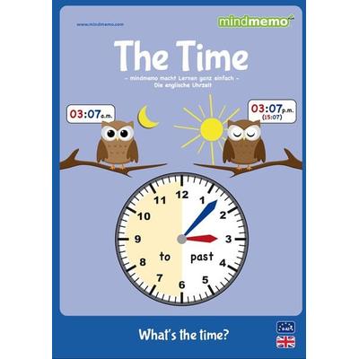 mindmemo Lernfolder - TIME - Englisch lernen Uhrzeit für Kinder, Taschenbuch von Henry Fischer,Philipp Hunstein,Stefanie Henneböhl, Phiep Verlag,