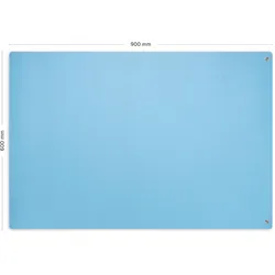 Safeguard, Zubehör Arbeitsschutz, ESD-Tischmatten Set M ProPlus, blau, 900 x 600 mm, 6-teilig, inkl. Erdungspunkt (Statikschutz)