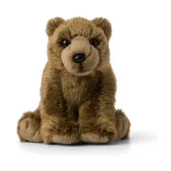 WWF - Plüschtier - Grizzlybärenjunges (15cm) lebensecht Kuscheltier Stofftier Plüschfigur