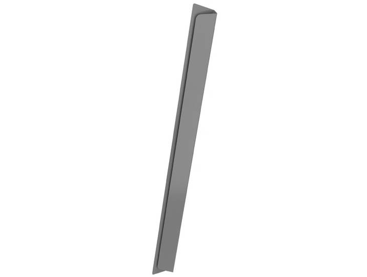 Goulotte passe-câbles magnétique L. 63 cm pour table Cohésion avec électrification et bureaux Burocolor A - Aluminium