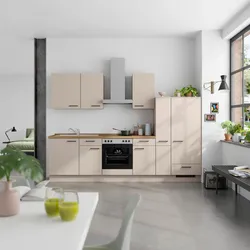 Küchenleerblock Easytouch Low o. Geräte Sandfarben