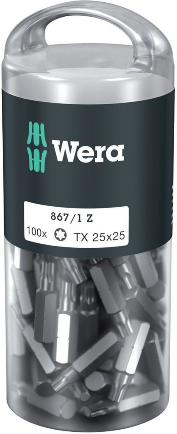 Wera 867/1 TX DIY 100, TX 25 x 25 mm, 100-teilig (05072449001)
