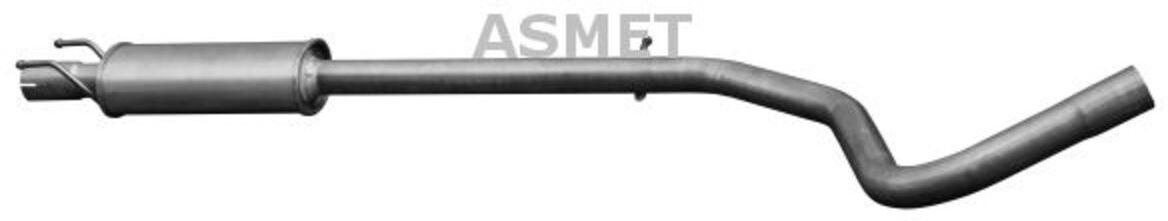 Mittelschalldämpfer ASMET 16.094