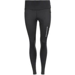 ENDURANCE Energy Windblock Laufleggings Damen 1001 - black 34