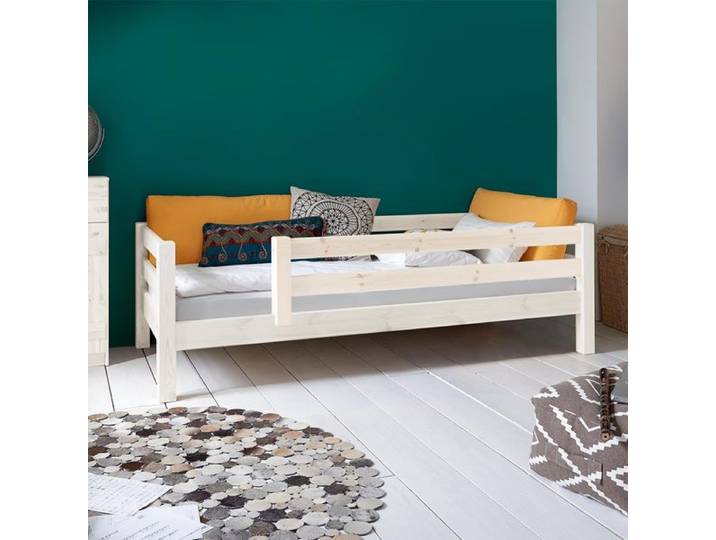 Bett Kids Paradise Kiefer Massivholz mit Lattenrost 90x200 cm 90x200cm landhaus