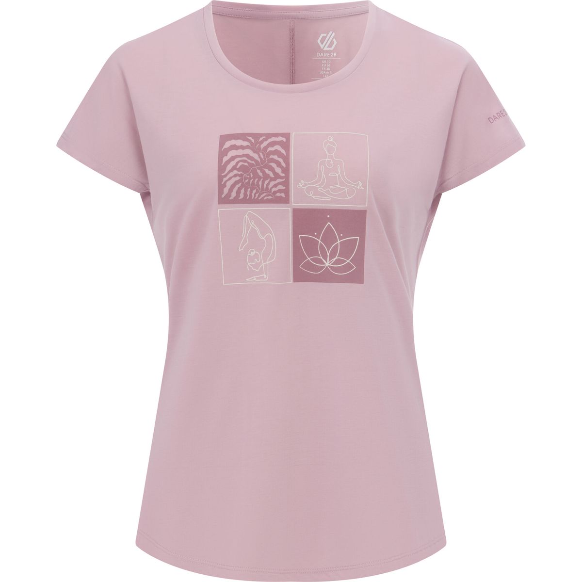 Dare2b Serenity Tee mauve shadow (ZTM) 12 DWT811-ZTM-12