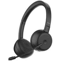 Nilox =>>Hphones Dualconnect Dongle USB-C (Kabellos), Kopfhörer, Schwarz