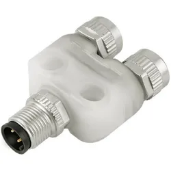 Schubiger Binder 79-5236-00-04 Sensor-/Aktor-Verteiler und Adapter M12 Adapter, Y-Form Po, Elektronikkabel + Stecker