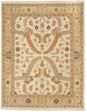 KALATY Ivory Soumak Flatweave Area Rug - 8' x 10' - 8' x 10'