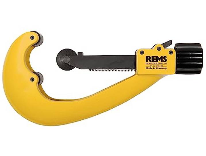 Rems Rohrabschneider (mit Schnellverstellung, für Kunststoffrohre, Bügel in Doppel-T-Form, für verschiedene Wanddicken) 290100 R